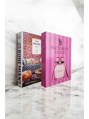 Bgv Home Dekoratif Kitap Görünümlü Içi Açılabilir Kutu 2 Adet