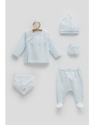 Caramell Torino Premium 5li Set Erkek Mavi