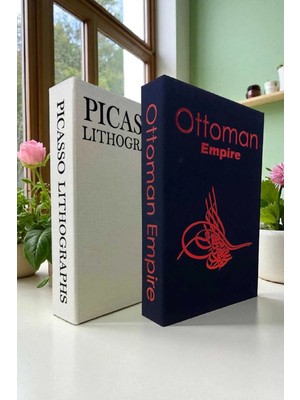 Bgv Home 2’li Kumaş Kaplı Kitap Görünümlü Dekoratif Kutu | Hediye & Takı Kutusu