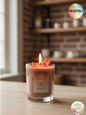 Chocolate Latte Mum (Soya Wax, Jel Mum) Kahve Kokulu