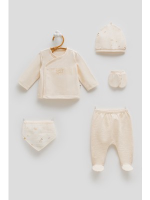 Caramell Torino Premium 5li Set Unisex Bej