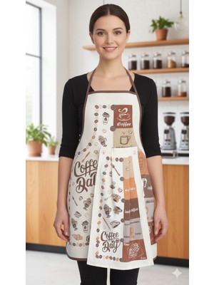 Sungur Çeyiz Mutfak Önlüğü Düğme Havlulu