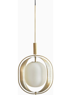 101 Copenhagen Pearl Pendant Chrome Opal Cam Japon Fener Esintili, Dekoratif Tasarım Sarkıt Aydınlatma