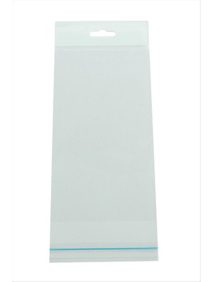 Zero Land Storozde 9*25 Yapışlı 1000 Adet Askılı Şeffaf Poşet - Şeffaf