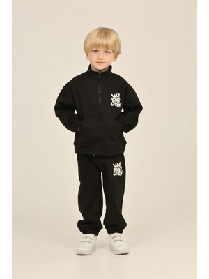 Toontoy Erkek Çocuk Göğüs Baskılı Eşofman Takım