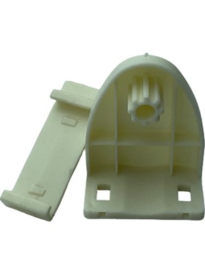 MorPerde 16'lık Mini Mekanizma Stor Krem Zincir Mekanizma Ayağı