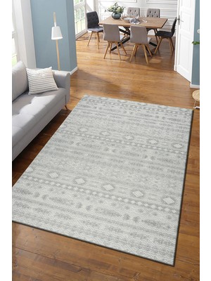 Sere Serpe Iskandinav Modern Tasarım Sisal Bukle Özel Ölçü Salon Oturma Odası Koridor Halısı Gri Krem