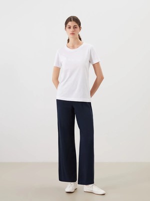 Lc Waikiki Yeni Sezon Beli Lastikli Geniş Paça Kadın Pantolon