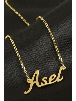 Zero Land Storozde Asel Isimli Kolye (Kişiye Özel) - Sarı