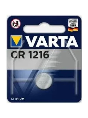 Varta CR1216 3V Elektronik Lityum Pil Germany