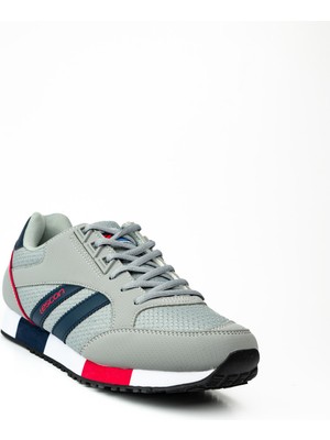 Lescon Boston Gri Erkek Sneaker Ayakkabı