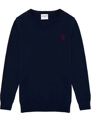 U.S. Polo Assn. Lacivert Erkek Çocuk Kazak