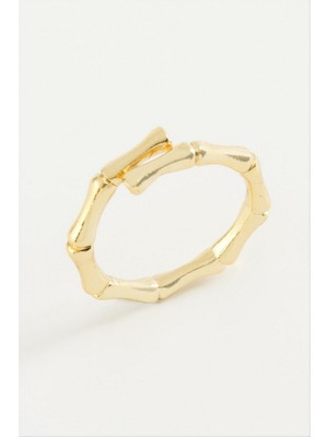 Zero Land Storozde Kemik Metal Yüzük - Gümüş Rengi