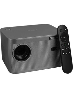 Hello HY350 Sesli Komutlu Android 11 Akıllı LED Projeksiyon Fhd Kablosuz Görüntü Aktarım Destekli Ev Sinema Sistemi