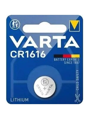Varta CR1616 3V Elektronik Lityum Pil Germany