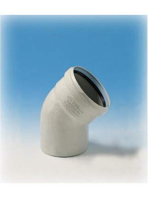 Subutu Ege Yıldız 150X45 Pvc Açık Dirsek 3,2 mm