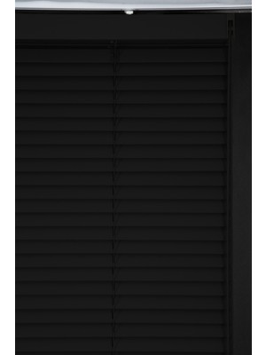 Comforsun Ahşap Görünümlü Jaluzi Perde 25 mm – TR630 Siyah