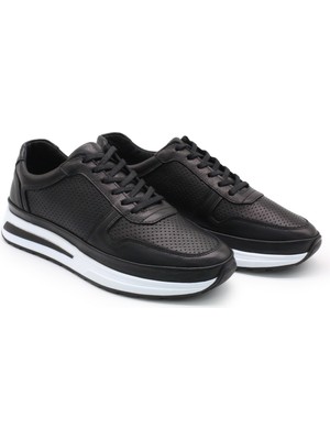 Hakiki Deri Erkek Ayakkabı - Dana Derisi Astarlı & Esnek Poliüretan Taban