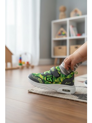 Enoch Ilk Adım Spor Ayakkabı Cırtlı ve Bağcıklı Konfor Model