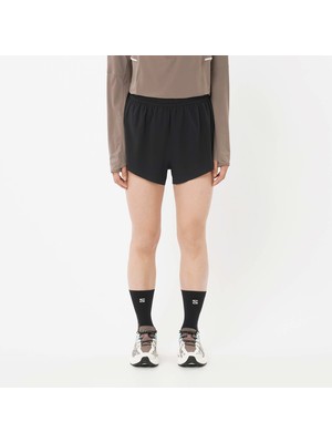 Salomon Sense Aero Splt 3" Kadın Koşu Şortu Deep Black LC2758400