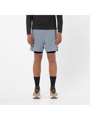 Salomon Sense Aero 2ın1 5" Erkek Koşu Şortu Trade Winds LC2871900