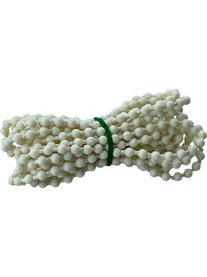 MorPerde Plastik Krem Sonsuz Zincir 250 cm