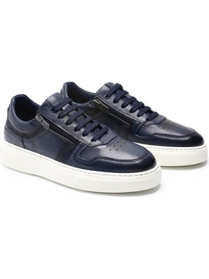 Hakiki Deri Erkek Günlük Ayakkabı - Dana Derisi Astarlı & Hafif Eva Taban