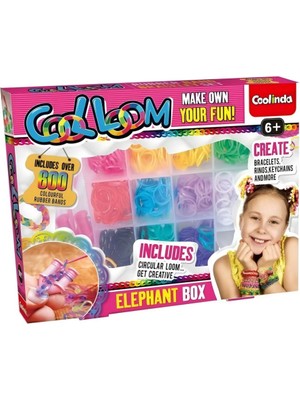 Cool Loom Elephant Box Hobi Set S00095692