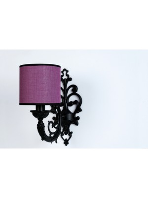  massarelli River Tekli Aplik Siyah-Mor