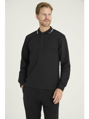 Kly %80 Pamuk Erkek Polo Yaka Eşofman Takımı