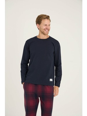 Kly Erkek O. Yaka Pijama Takımı Konforlu Uyku