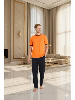 Kly Yeni Sezon 2026 Yazlık Erkek O.yaka Lüx Tasarım Pijama Takımı