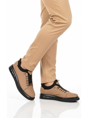 Ayakmod Kum Nubuk Hakiki Deri Erkek Casual Ayakkabı 117 M