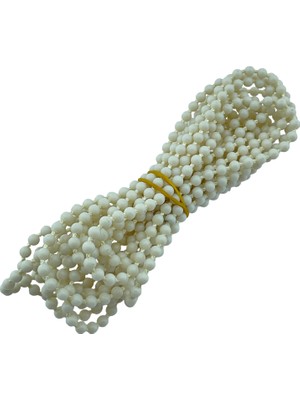 MorPerde Plastik Sonsuz Zincir 200cm Krem