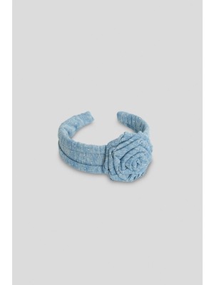 Tyess Bg Store Kız Çocuk Denim Taç