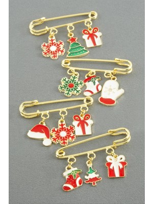 Zero Land Storozde 2026 Yılbaşı Broş - Sarı