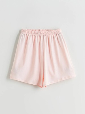 Lc Waikiki Yeni Sezon Beli Lastikli Kız Çocuk Pijama Şort