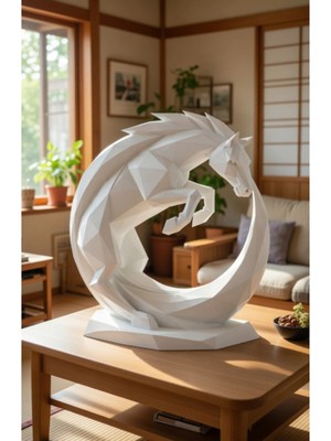 Modern At Heykeli Biblo – Minimal Sanatsal Ev Dekoru