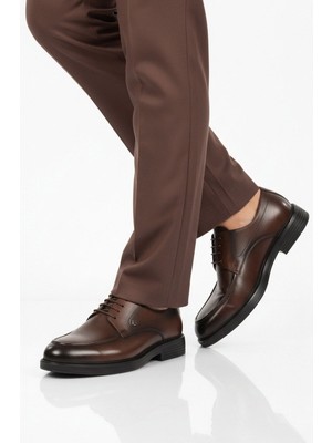 Ayakmod Kahve Hakiki Deri Erkek Casual Ayakkabı 618 M