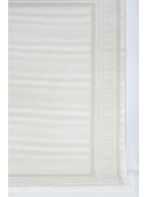 Lexa Home Bambu Tarz Salon Halısı - 4m² ve 6m² Krem Beyaz Oturma Odası Halısı - Antialerjik