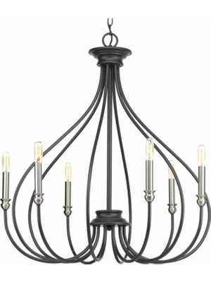 Ronisu Aydınlatma Cora 6 Başlıklı Geometrik Avize Ra-Avz- 7583-26-91