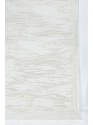 Lexa Home Bambu Tarz Salon Halısı - 4m² ve 6m² Krem Beyaz Oturma Odası Halısı - Antialerjik Dokuma