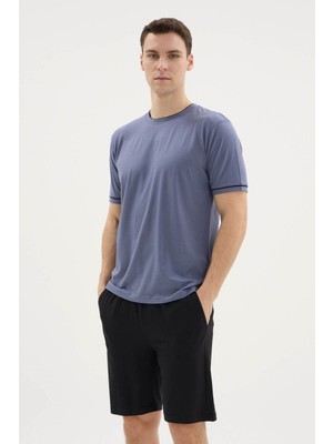 Kly %100 Pamuk Yeni Sezon Erkek Şık Tasarım Şortlu Takım