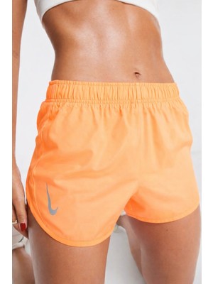 Nike Running Race Day Tempo Dri Fit Shorts Kadın Slip Astarlı Koşu Şortu Turuncu