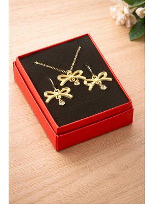 Zero Land Storozde Fiyong Kutulu Kolye Set - Sarı