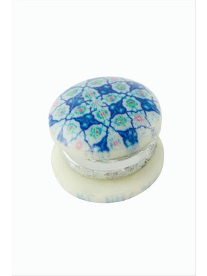 Zero Land Storozde Kare Kupa Eşarp Mıknatısı 1 Adet - Mavi