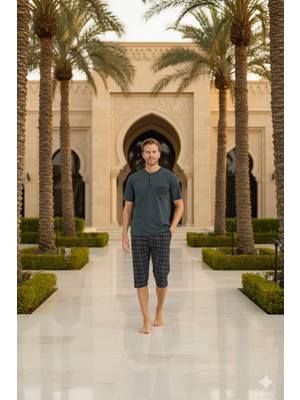 Kly Yeni Sezon 2026 Erkek Düğmeli Yaka Lüx Tasarım Kaprili Takım