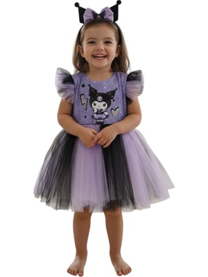 Butik Kız Çocuk Tütü Detaylı Elbise