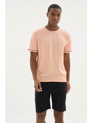 Kly %100 Pamuk Yeni Sezon Erkek Şık Tasarım Şortlu Takım