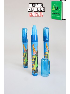 "dekomus Cep Defteri Hediyeli" Yeni Sezon Lisanslı Hot Wheels "tek Adet" Roket Silgi